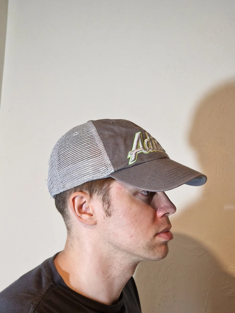 Adidas Men's Brown Mesh Baseball Cap